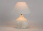 Lampe de table Darla blanche