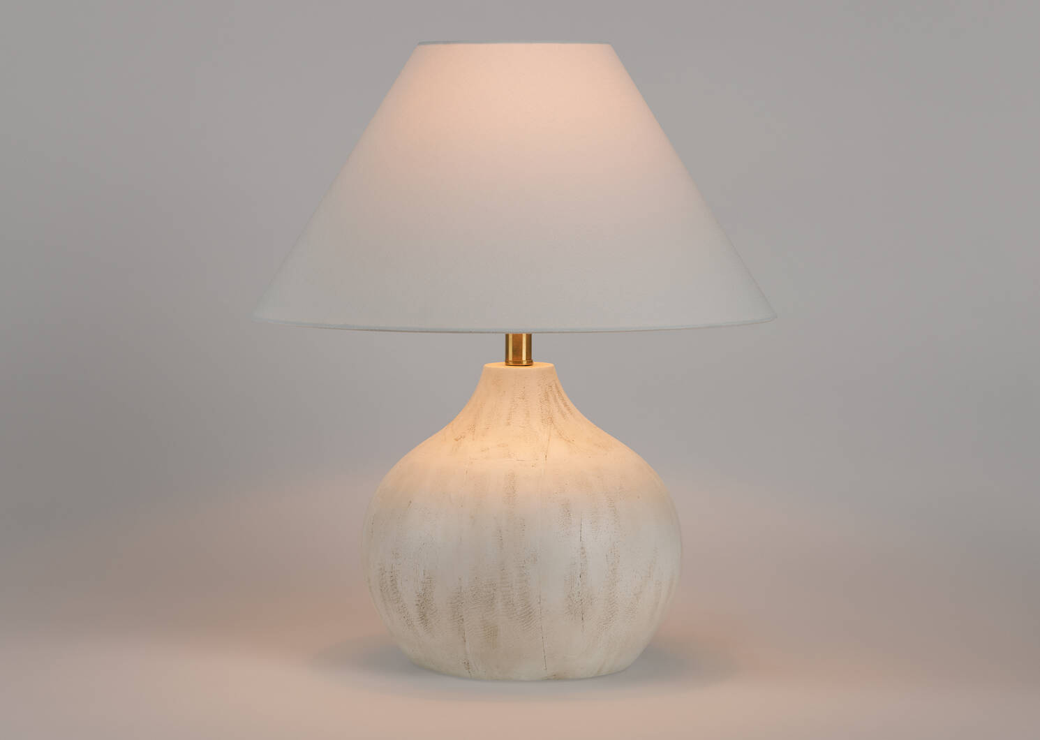 Lampe de table Darla blanche