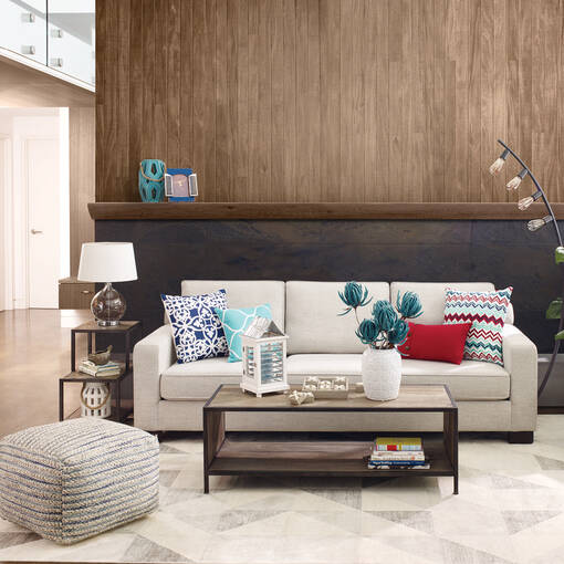 Manhattan Sofa Campbell Stone