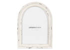 Cadre Letta 5x7 blanc antique