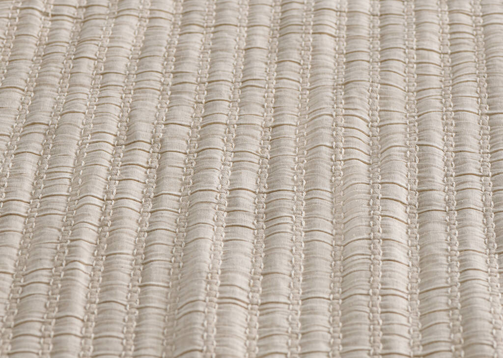 Monaco Cotton Coverlet Sand