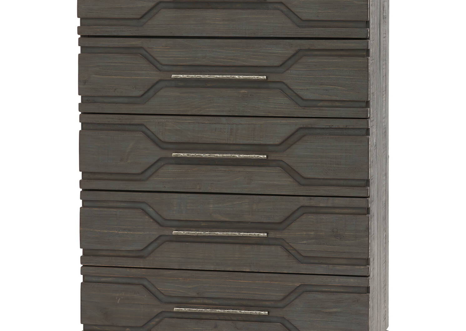 Seville 5 Drawer Chest -Moreno Grey