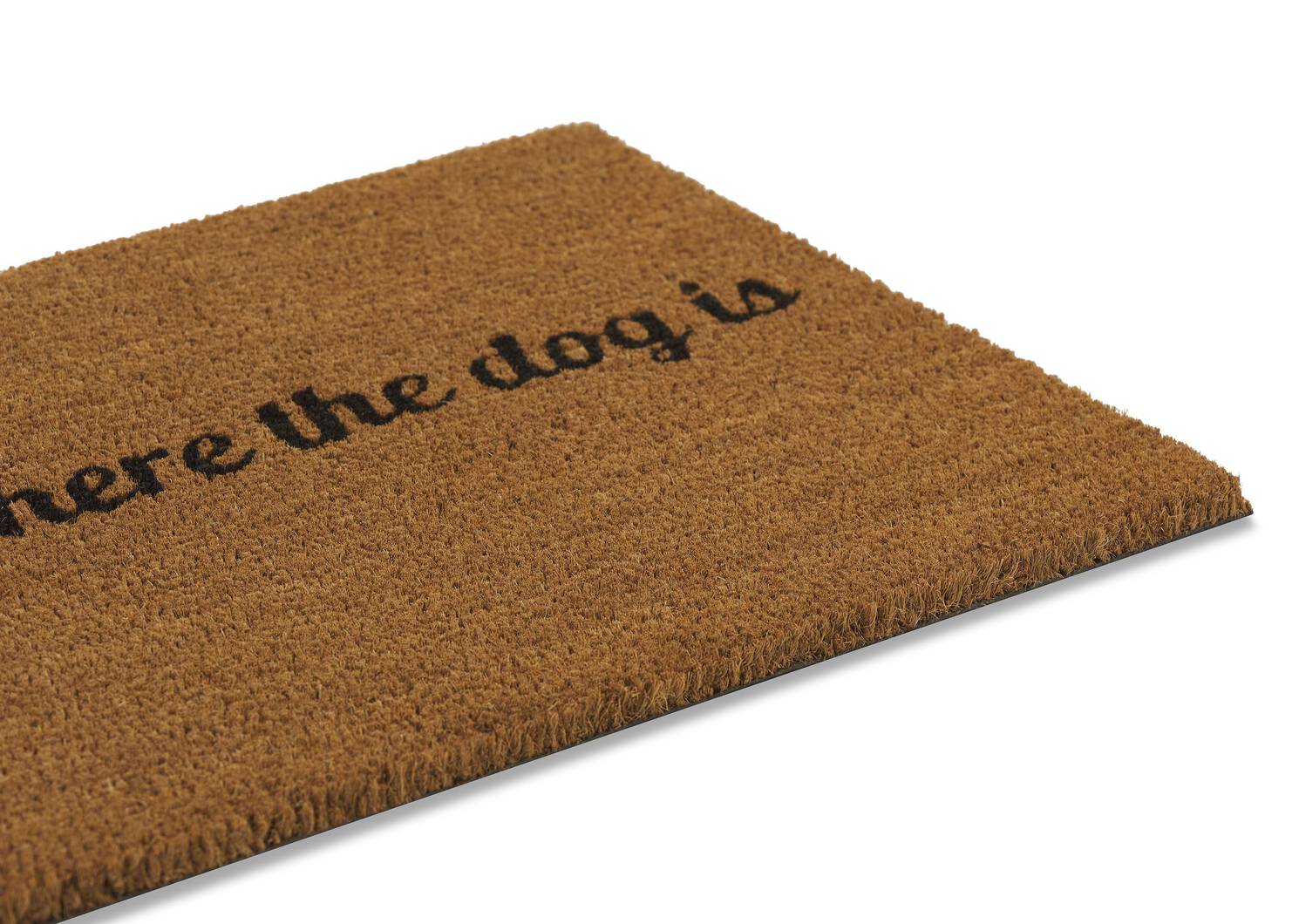 Home Is Where The Dog Is Doormat Natu