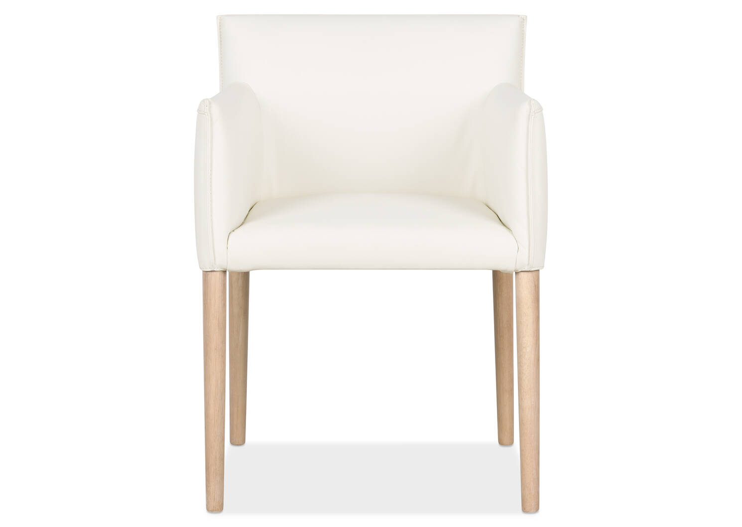 Marciona Lthr Arm Dining Chair -Forega W
