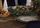 Hornby Serving Bowl Clay/Grey