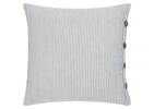 Coussin Danica 20x20 ivoire/bleu havre