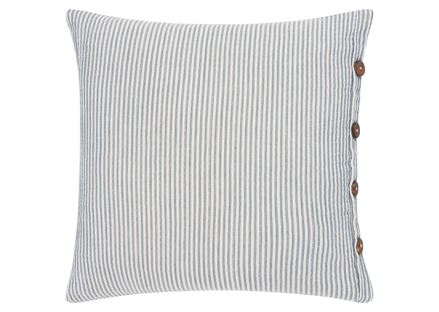 Coussin Danica 20x20 ivoire/bleu havre
