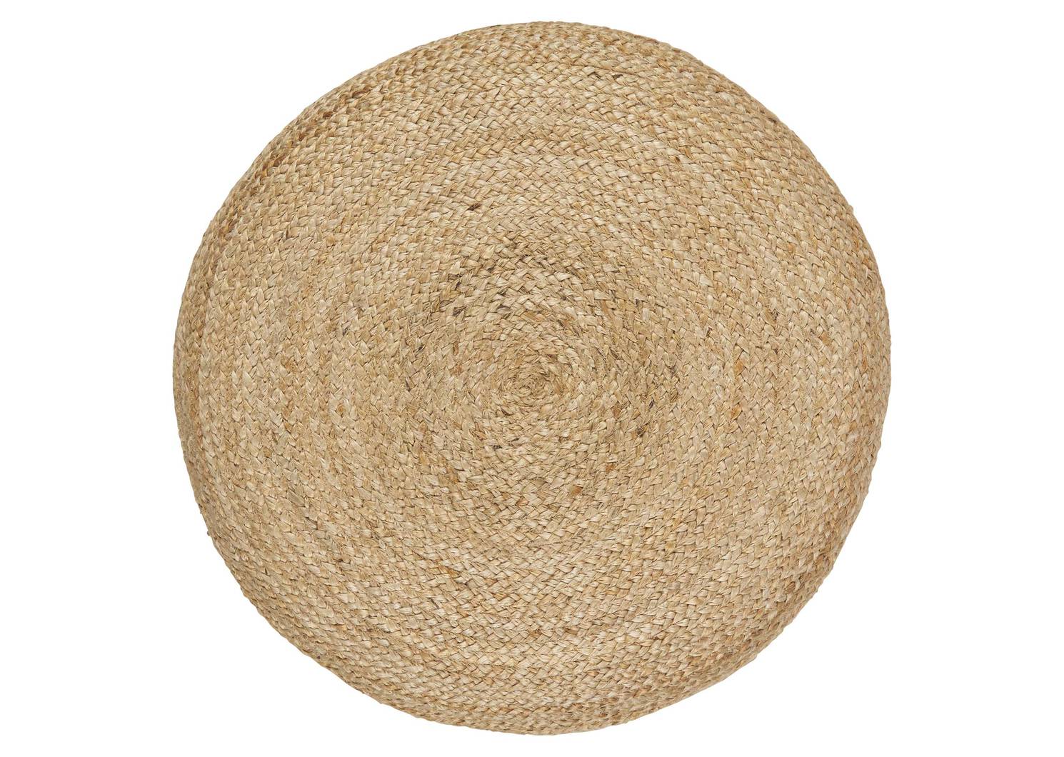 Delgado Round Jute Floor Cushion