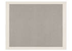 Jeté av bordures coton Esco gris p/multi