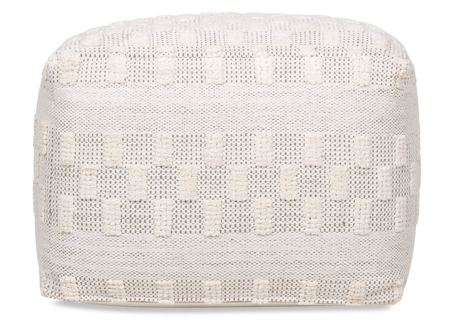 Adrian Pouf Natural/Grey