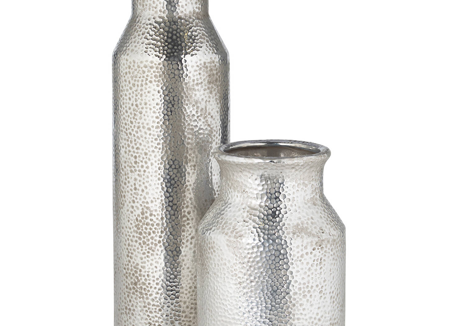 Carlile Vases -Silver