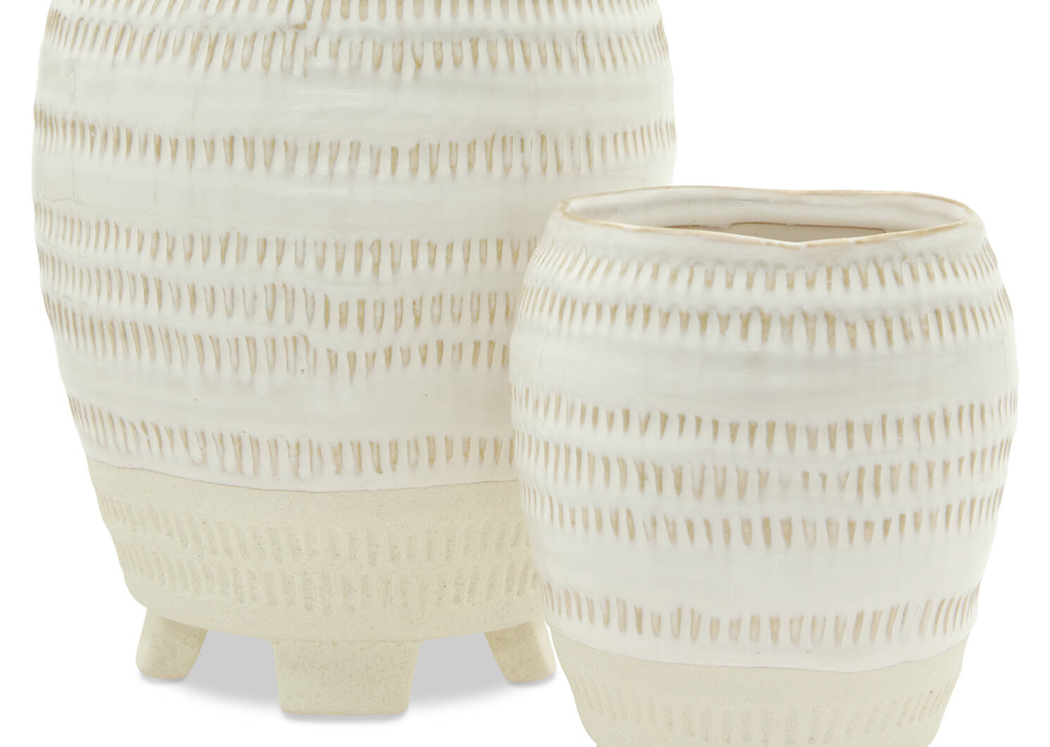 Rylee Planters - Ivory