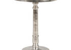 Nat Accent Table -Raw Nickel