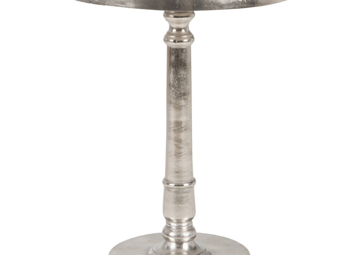 Nat Accent Table -Raw Nickel
