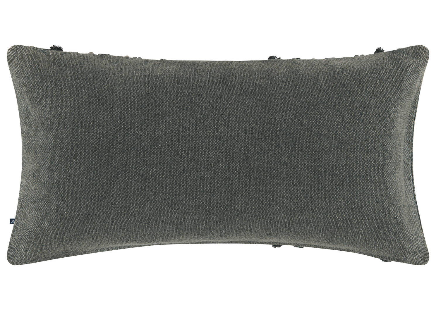 Alderton Cotton Pillow 12x22 Blue