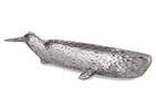 Cachalot Whale Decor Bowl Silver