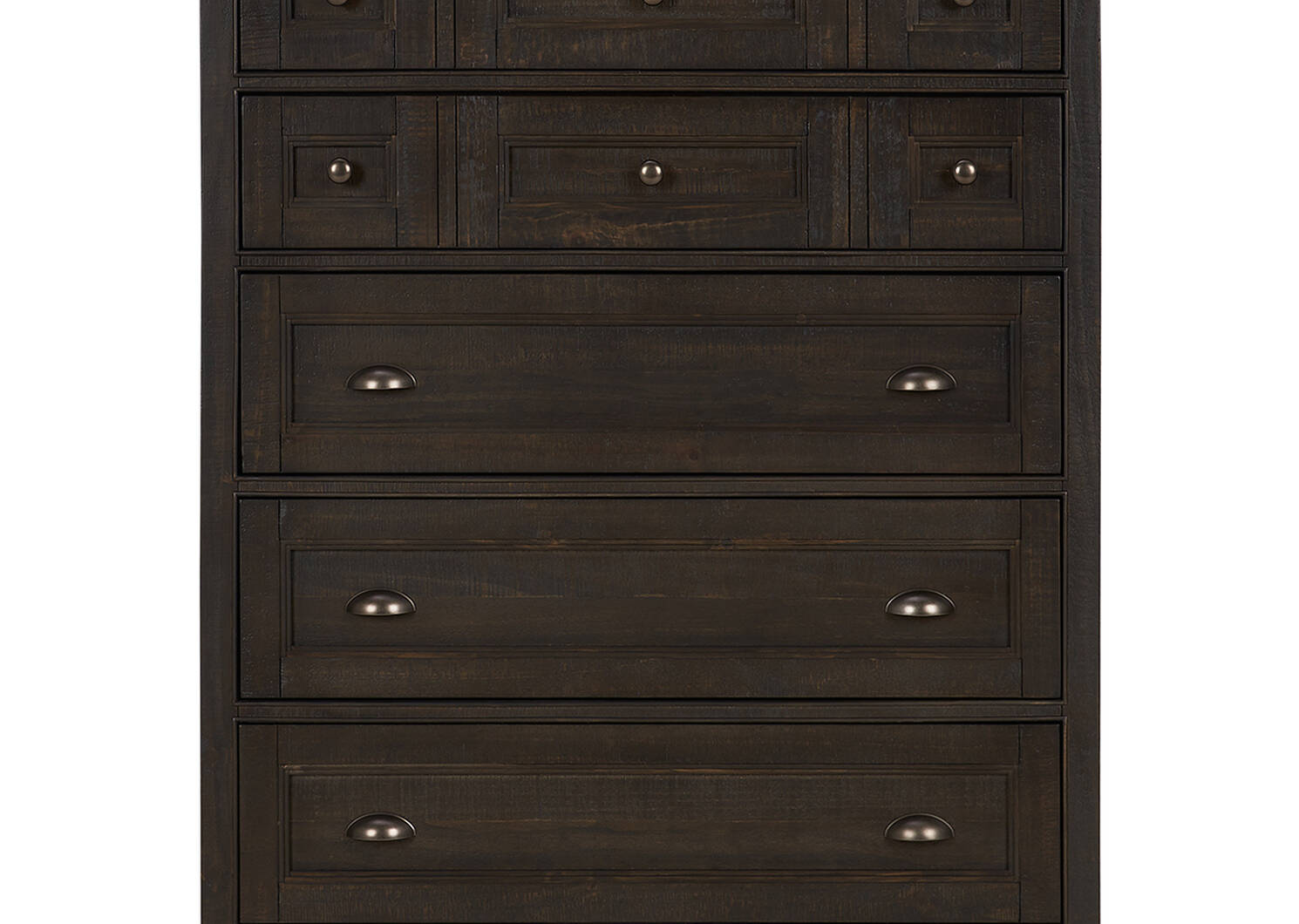 Commode 5 tiroirs Parker -Héron charbon