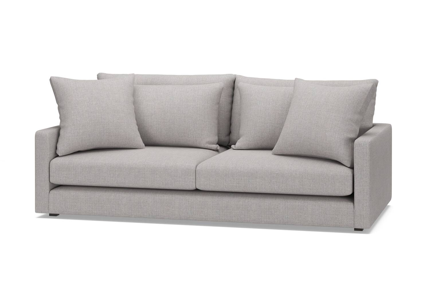 Berg Custom Apartment Sofa Polo Grey Urban Barn