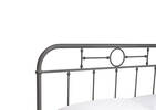 Izadore Bed -Grey, QUEEN