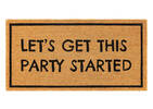 Party Started Doormat