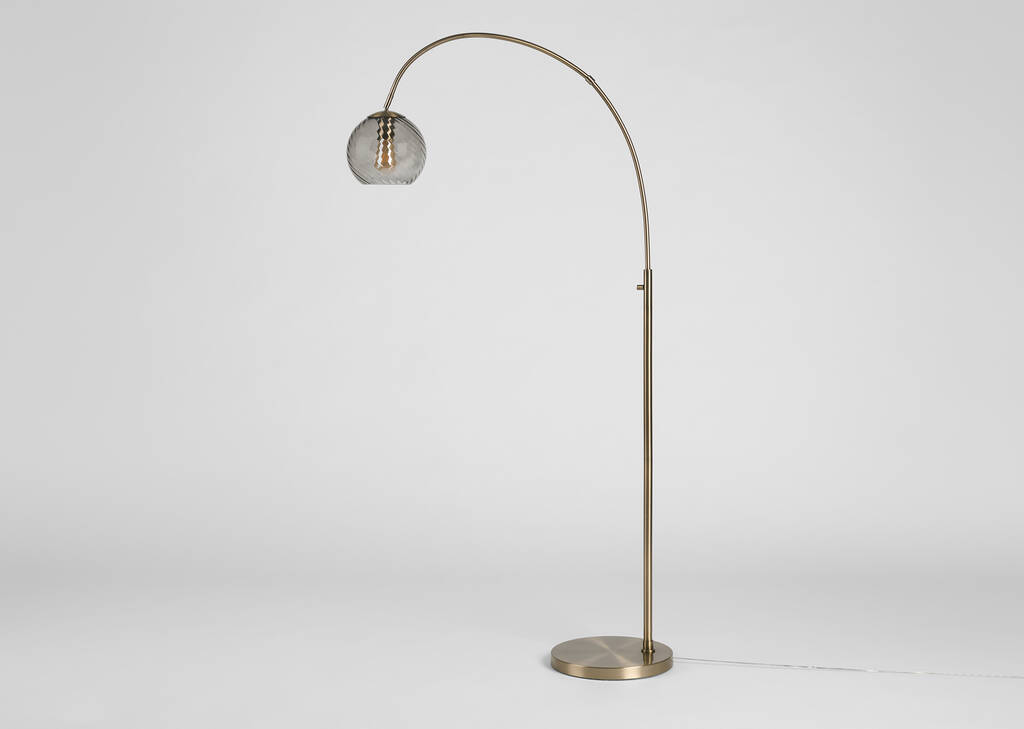 Rhea Floor Lamp Brass