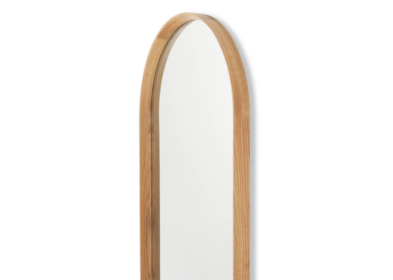 Magda Oak Leaner Mirror Arch