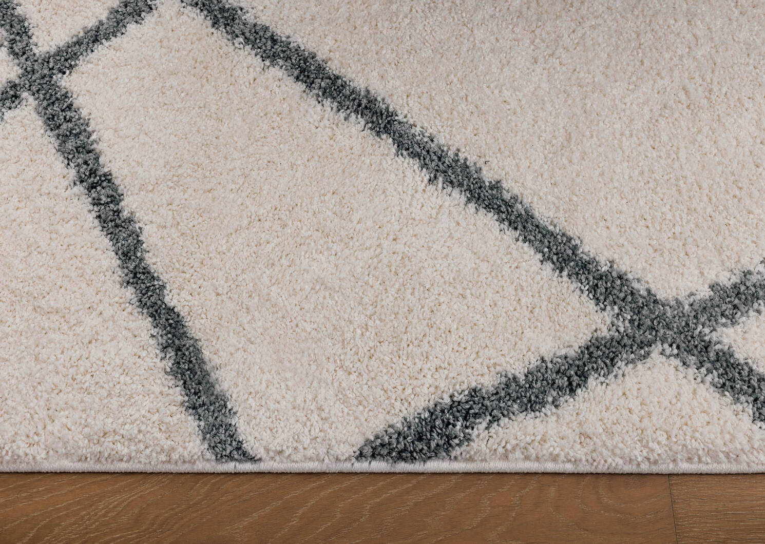 Fergus Rug 94x126 Ivory/Grey