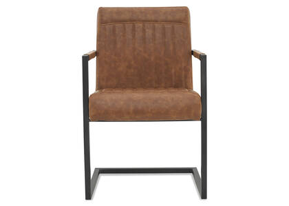 Barkley Arm Dining Chair -Scott Cognac