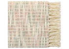 Mazie Throw Ivory/Pink/Seagrass
