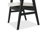 Sophie Dining Chair -Black/Ruby Glacier