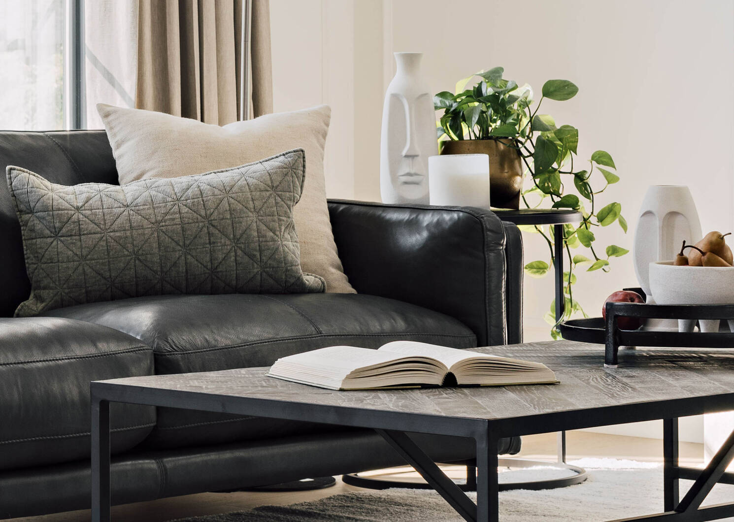 Leland Coffee Table -Parquet Bay