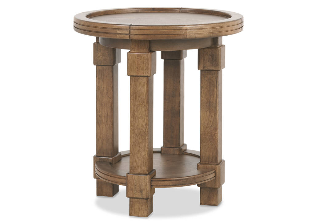 Table d’appoint ronde Merrin -Larke br.