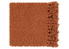 Jeté en chenille Colby terracotta