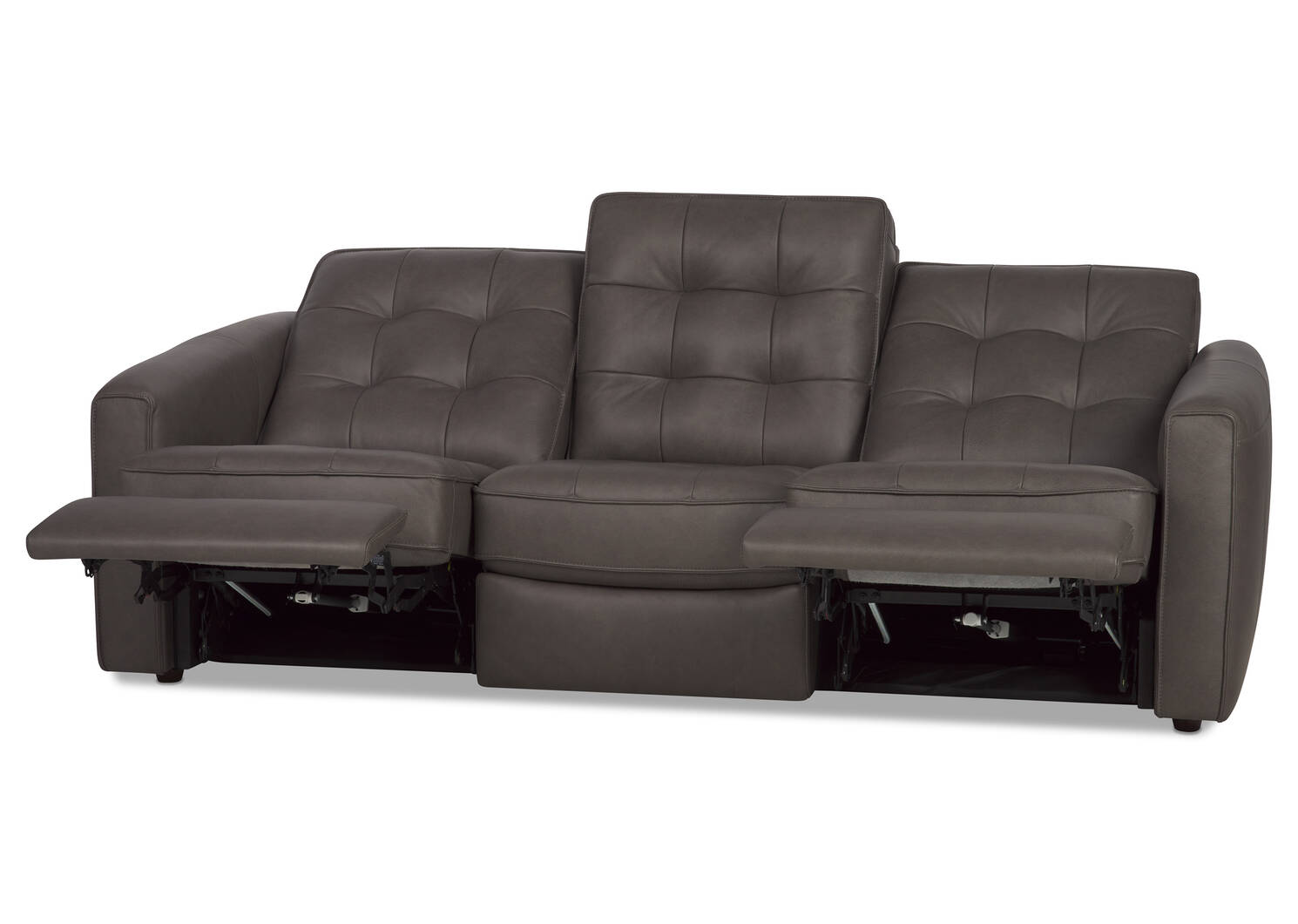 Payton Leather Reclining Sofa -Ashby Stn
