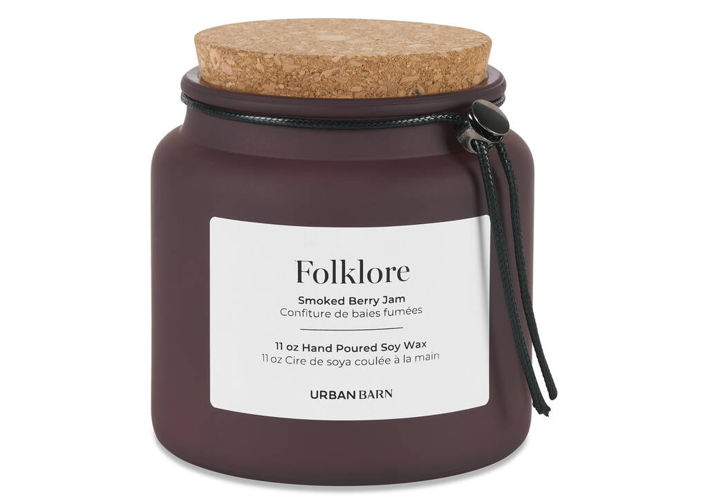 Folklore Candle Bordeaux