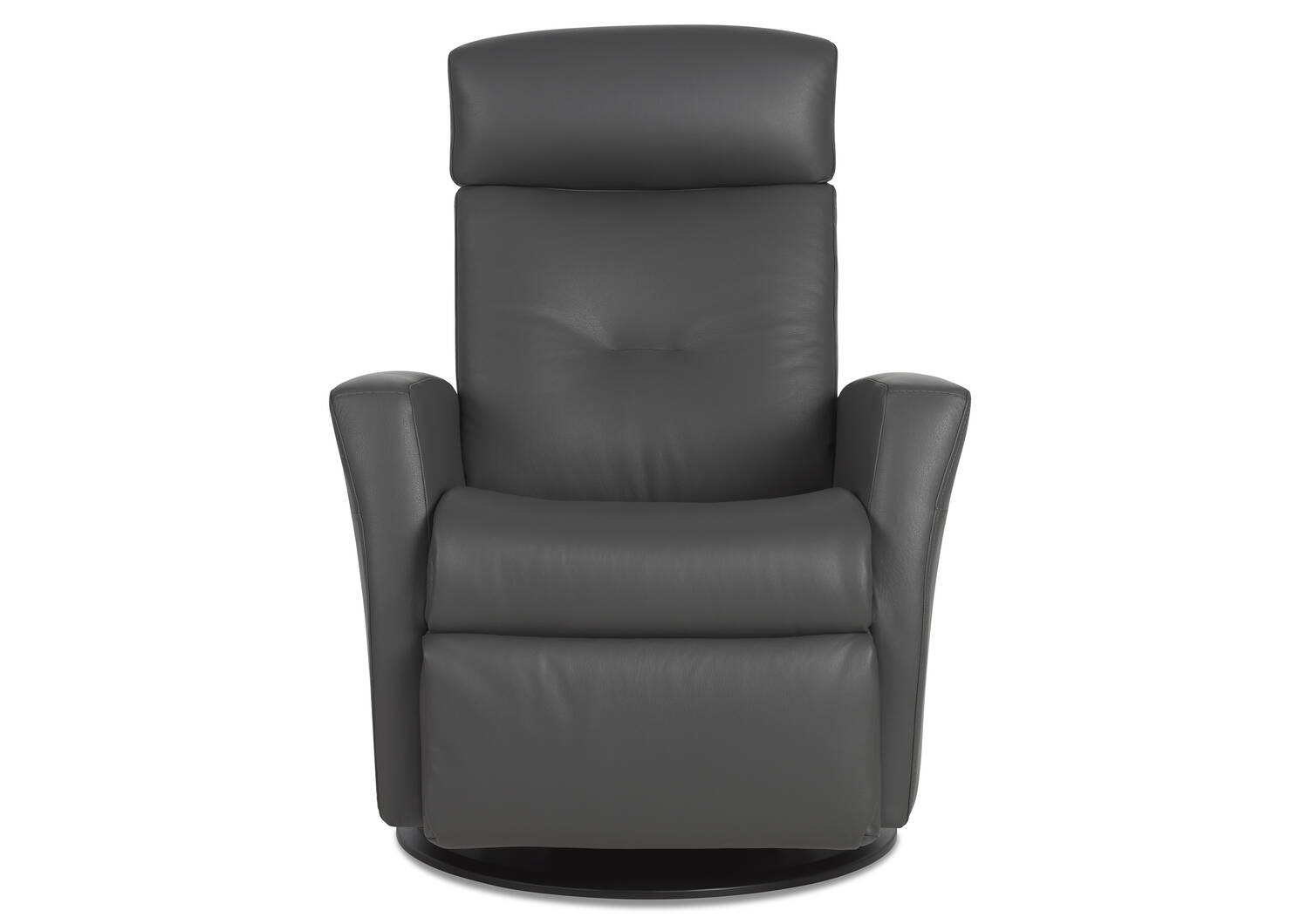 Drake Leather Recliner -Tre Graphite