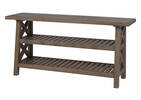 Ironside Console Table -Rustic Grey