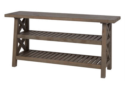 Ironside Console Table -Rustic Grey