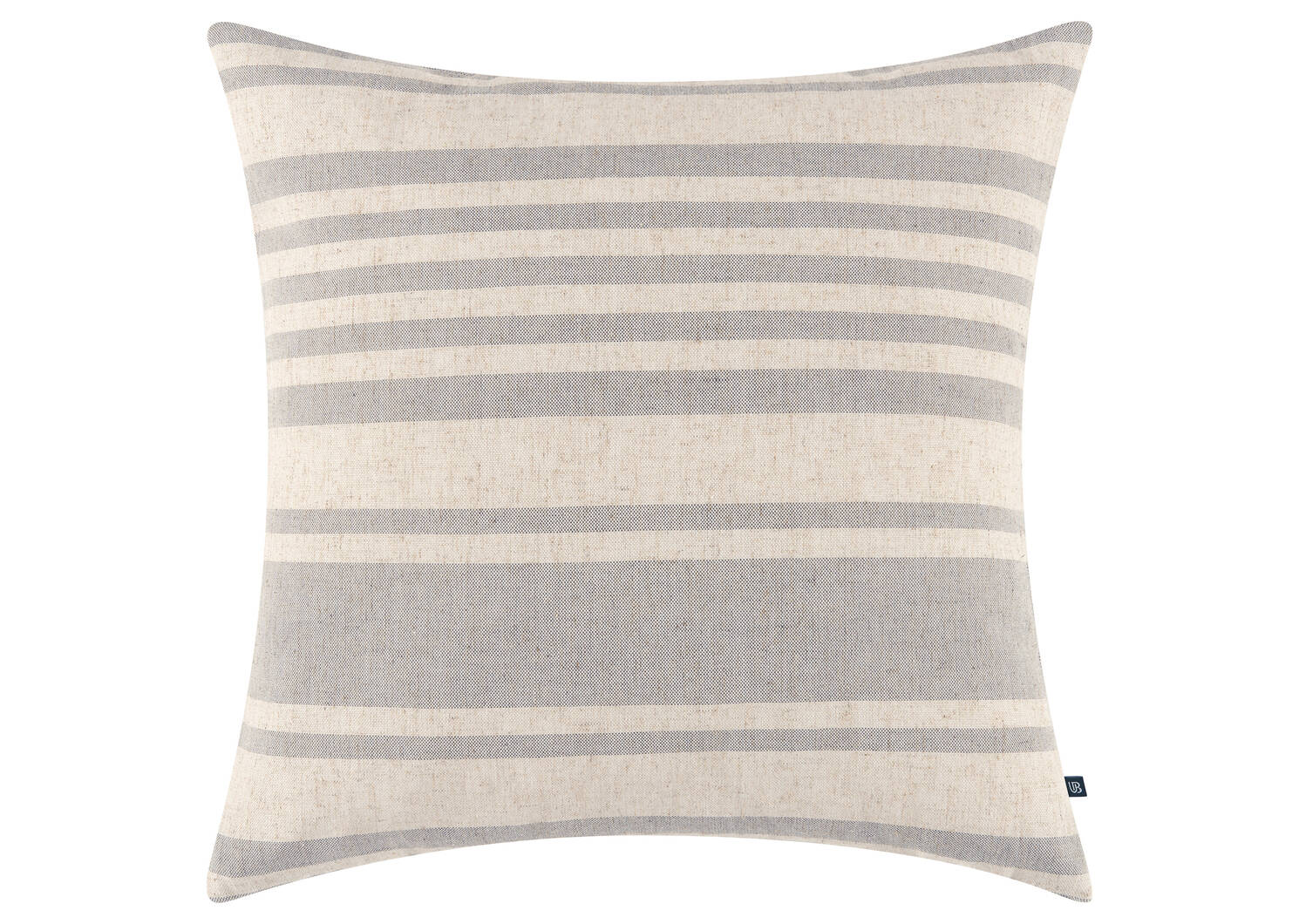 Cassius Striped Pillow 20x20 Ivory/Grey