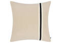 Leslie Cotton Pillow 20x20 Ivory/Blk