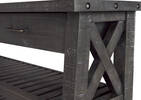 Ironside 2 Drawer Console Table -Smoke