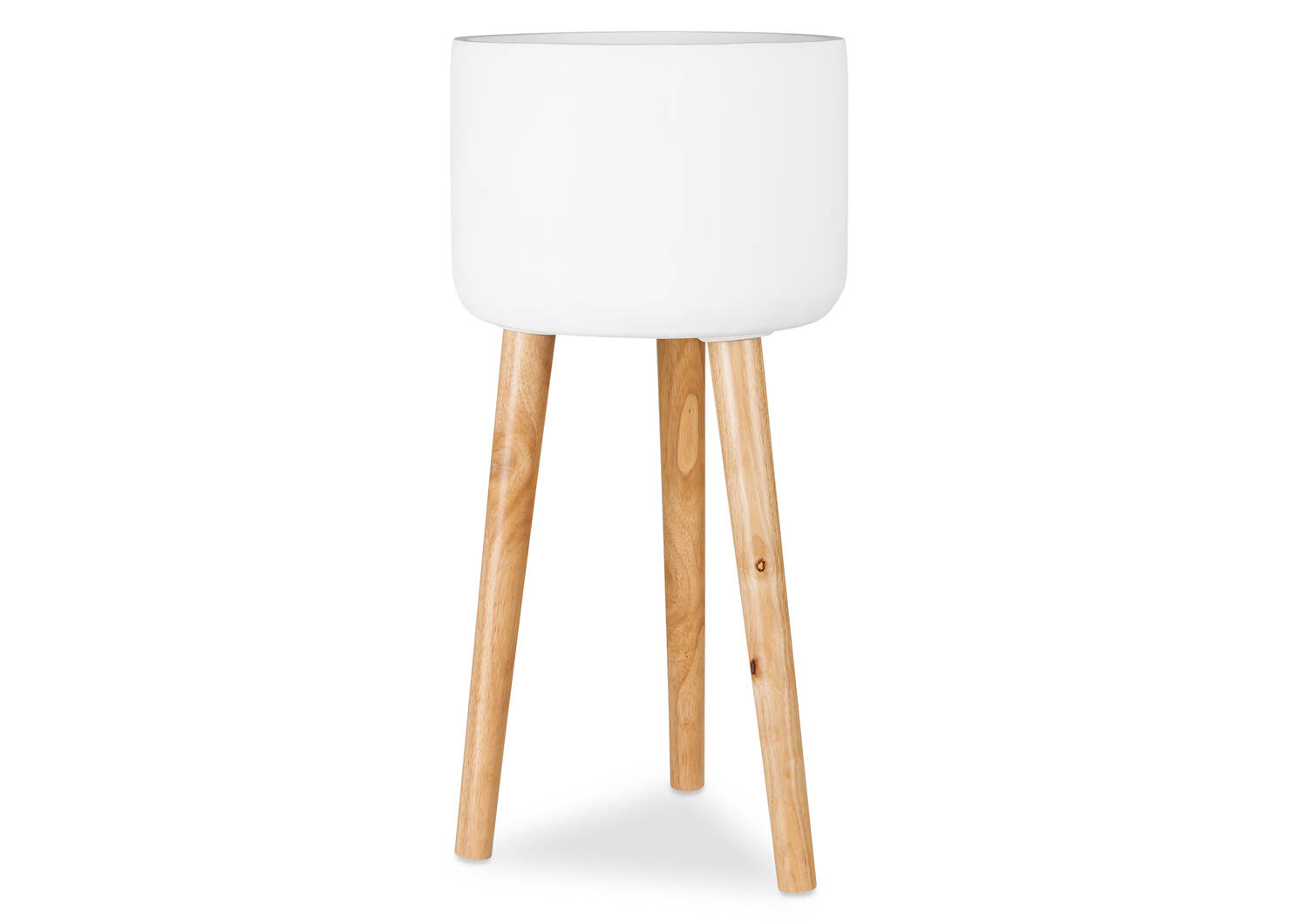 Kyrie Standing Planter Large White