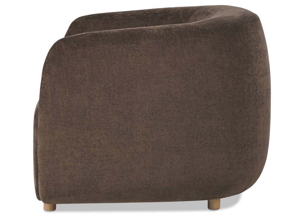 Fauteuil Statler -Judy chocolat