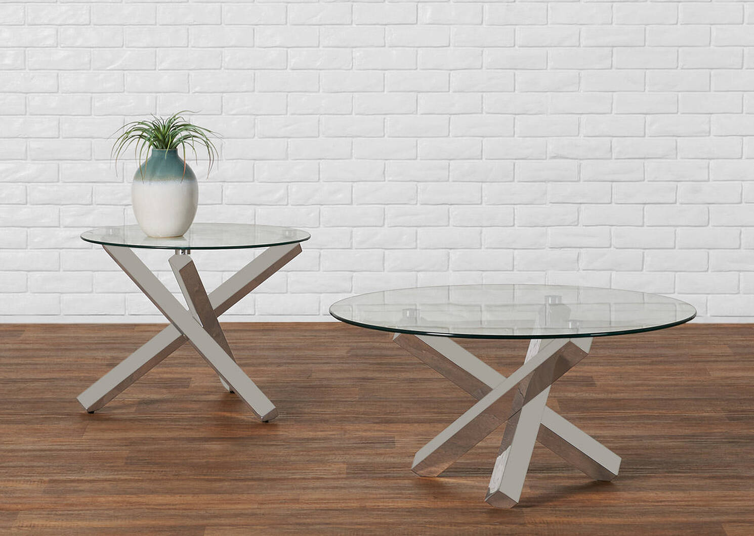 Maverick Side Table -Glass