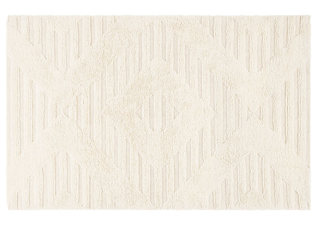Barrett Wool Rug 96x120 Ivory