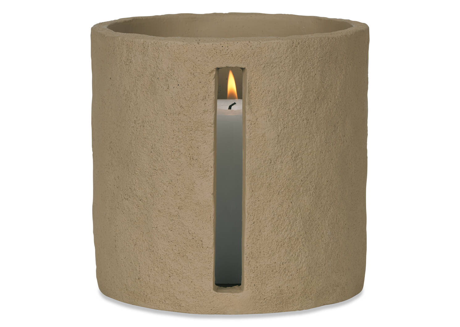 Foley Candle Holder Brown