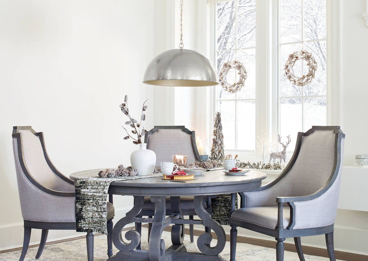 Zain Pendant Lamp Silver