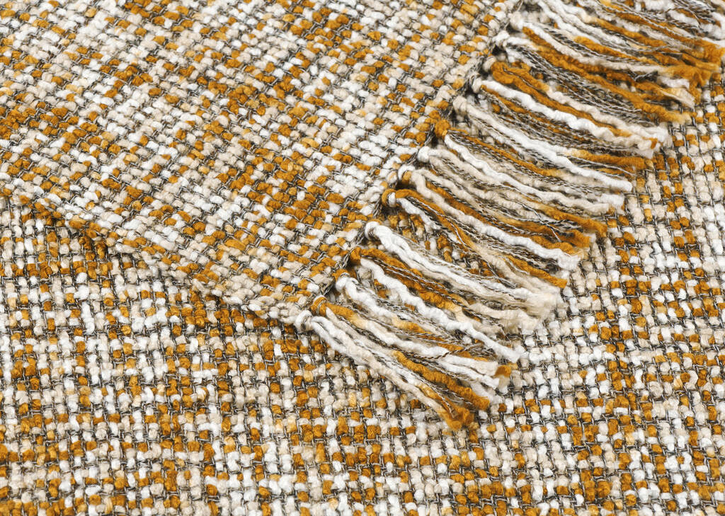 Betina Throw Ivory/Marigold