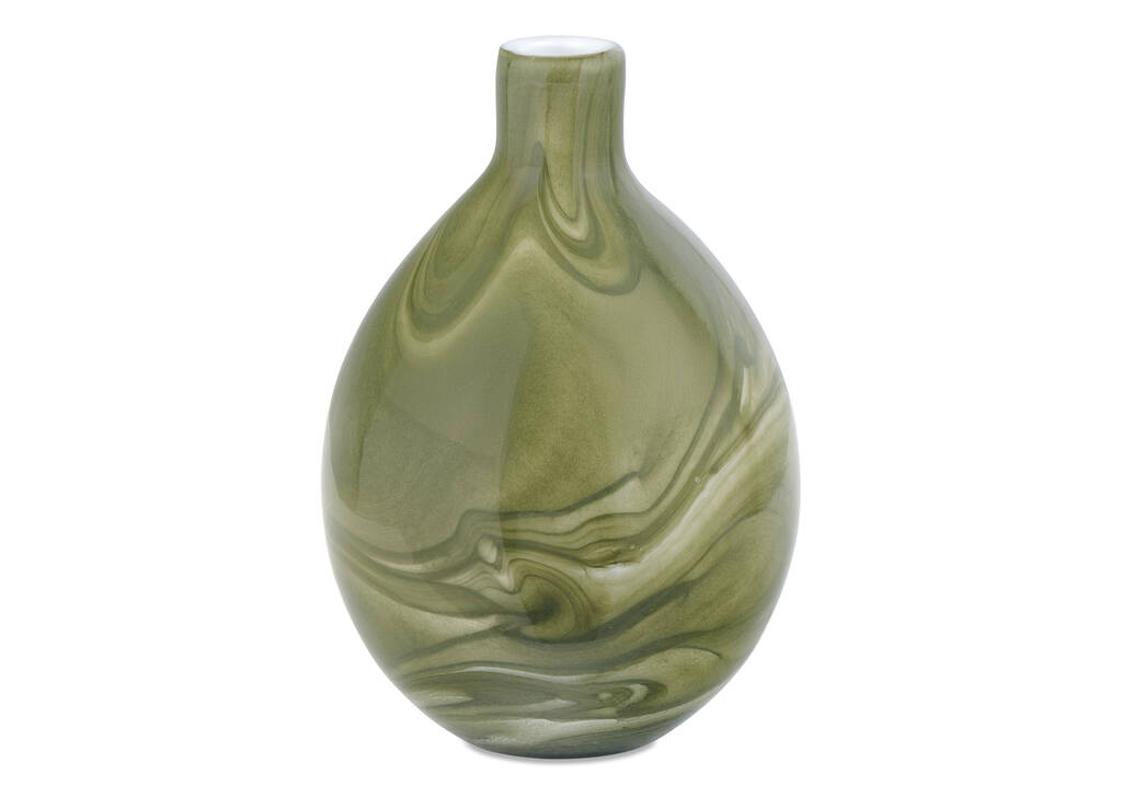 Juno Vase Short Sage/Woodland
