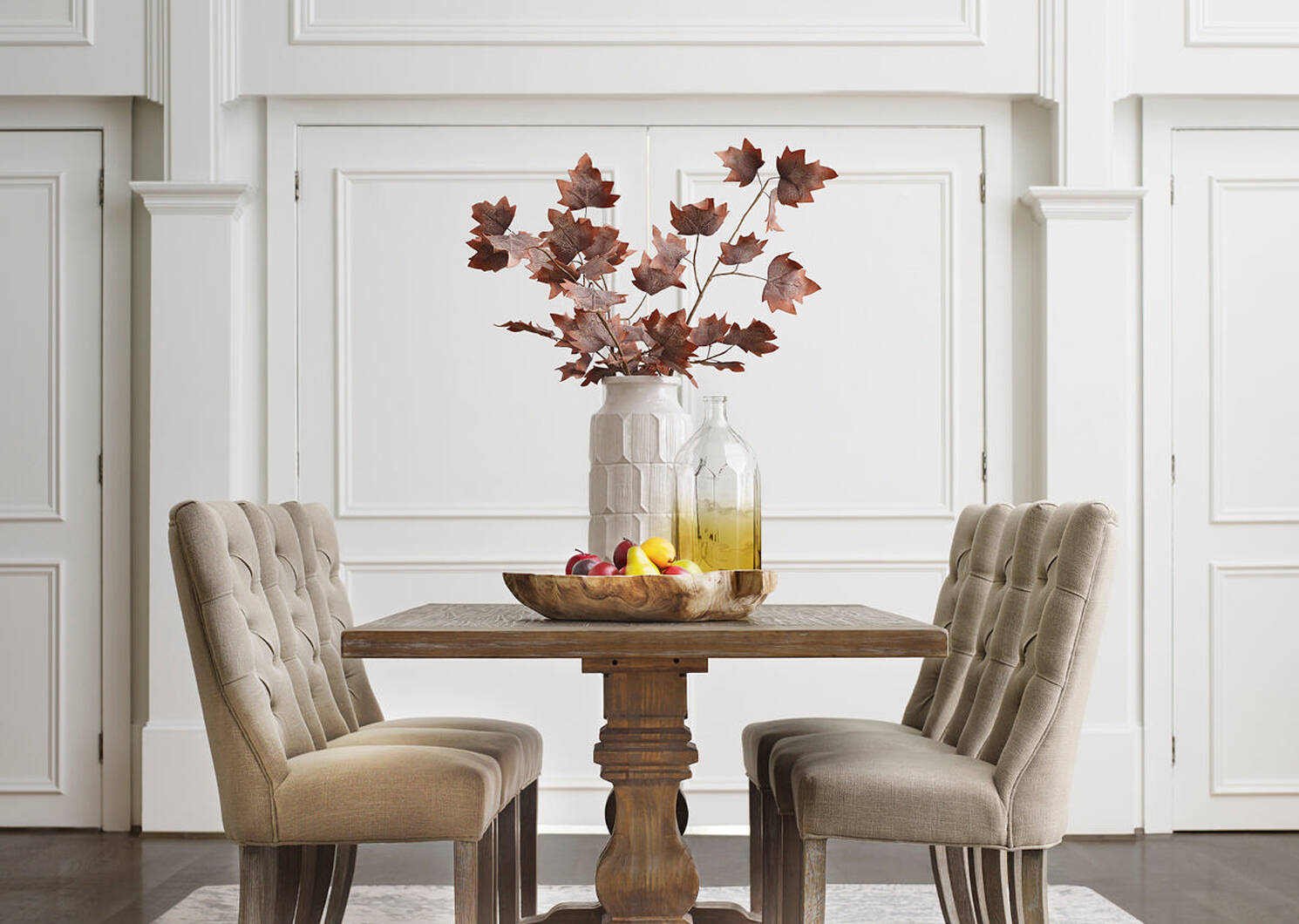 Sussex Dining Table -Brulé Pine